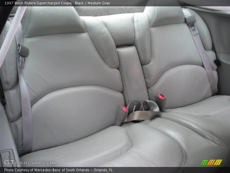 Rear Seat of 1997 Riviera Supercharged Coupe