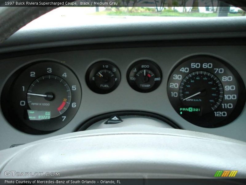  1997 Riviera Supercharged Coupe Supercharged Coupe Gauges