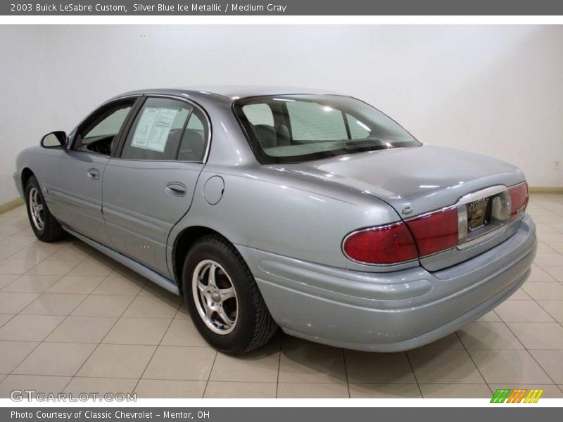 Silver Blue Ice Metallic / Medium Gray 2003 Buick LeSabre Custom