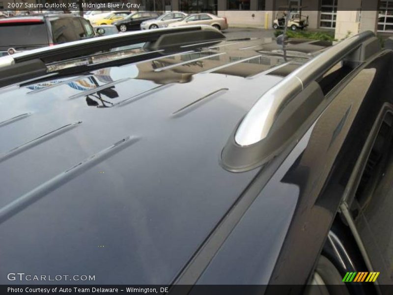 Midnight Blue / Gray 2007 Saturn Outlook XE