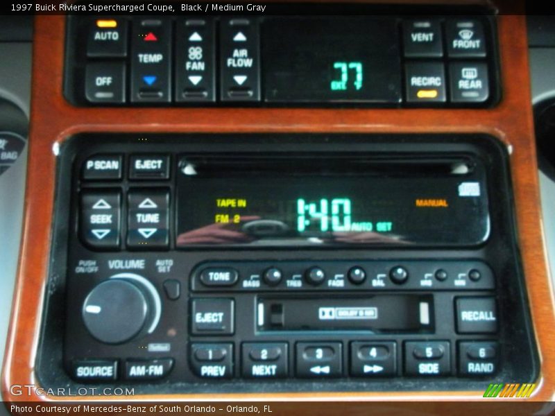 Audio System of 1997 Riviera Supercharged Coupe