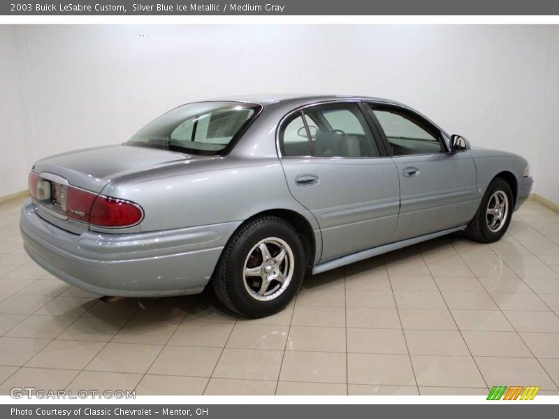 Silver Blue Ice Metallic / Medium Gray 2003 Buick LeSabre Custom