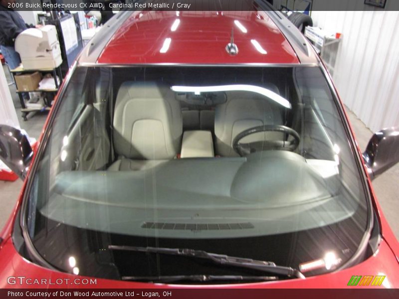 Cardinal Red Metallic / Gray 2006 Buick Rendezvous CX AWD