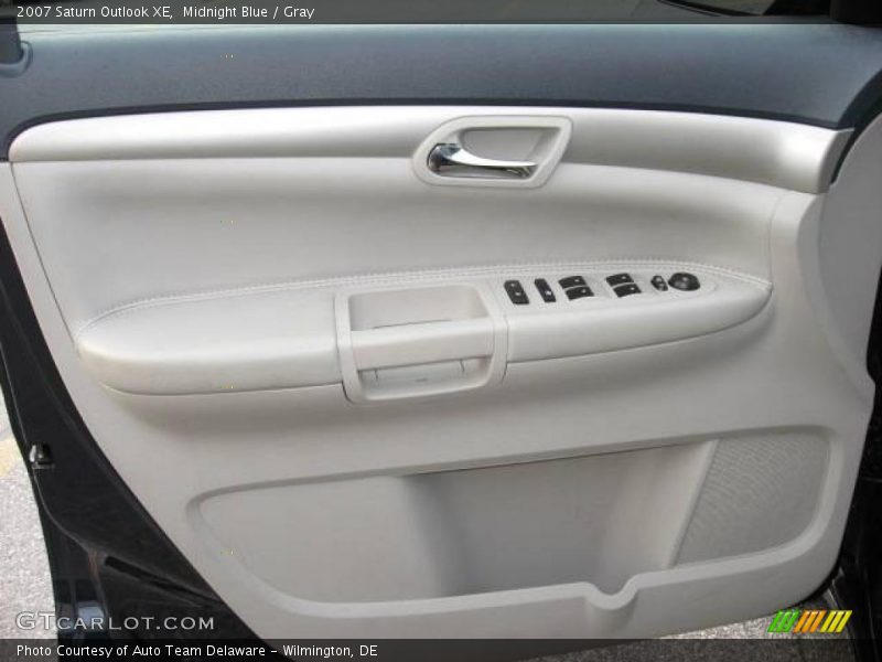 Midnight Blue / Gray 2007 Saturn Outlook XE