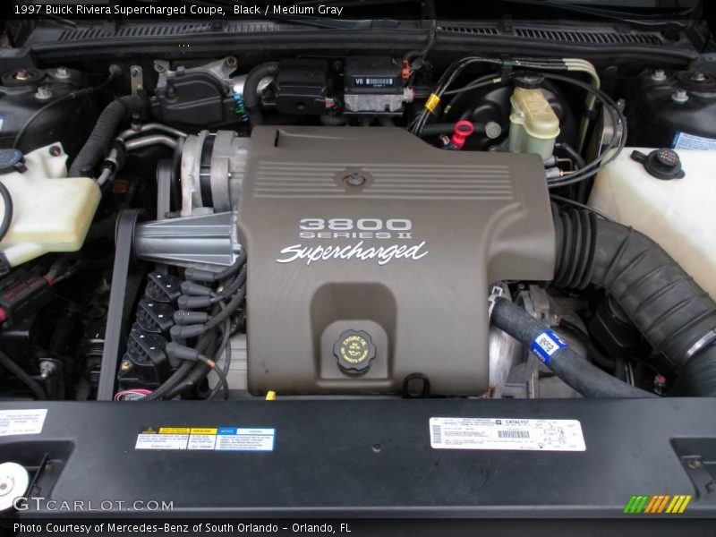  1997 Riviera Supercharged Coupe Engine - 3.8 Liter Supercharged OHV 12-Valve V6