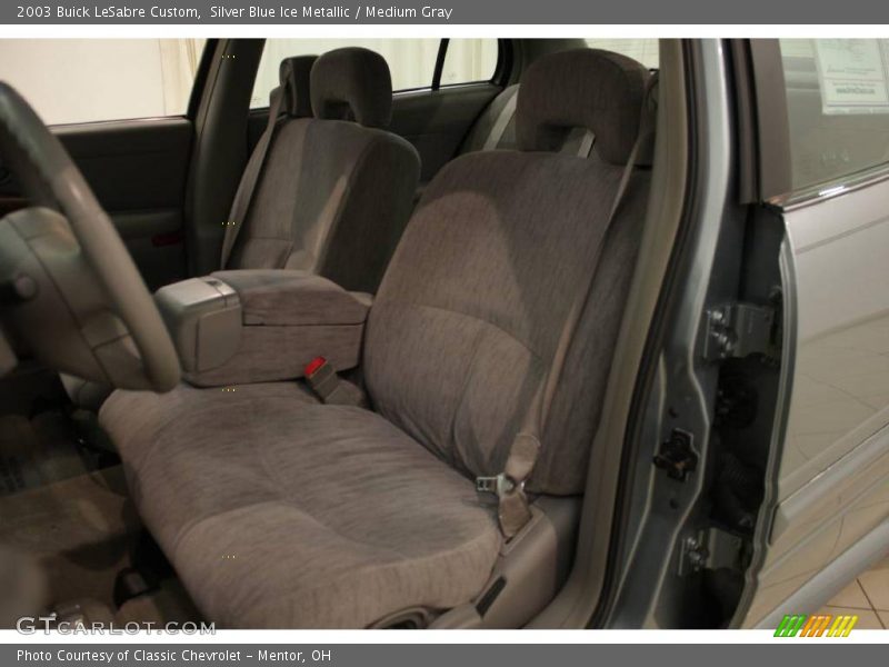 Silver Blue Ice Metallic / Medium Gray 2003 Buick LeSabre Custom