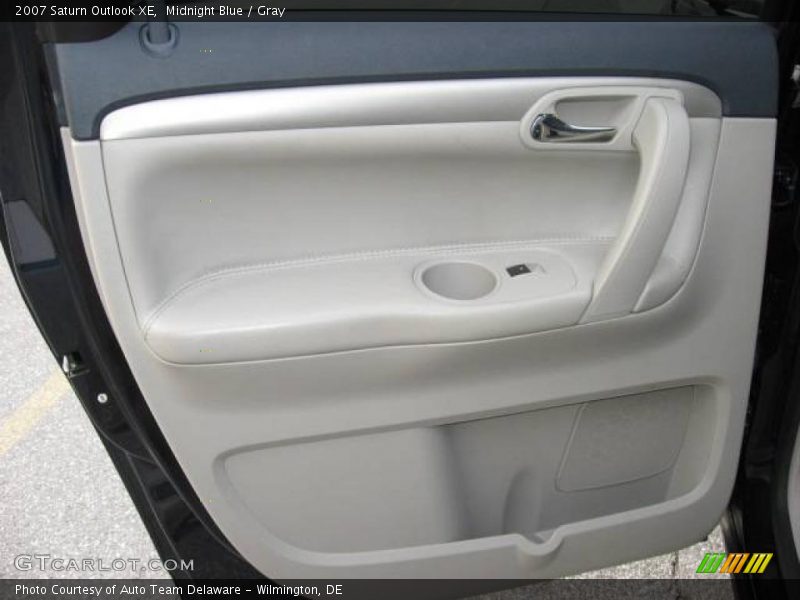 Midnight Blue / Gray 2007 Saturn Outlook XE