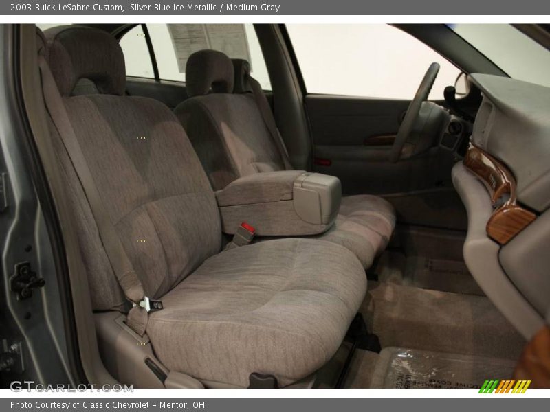 Silver Blue Ice Metallic / Medium Gray 2003 Buick LeSabre Custom