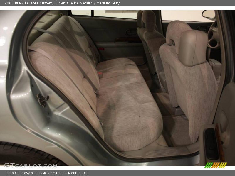 Silver Blue Ice Metallic / Medium Gray 2003 Buick LeSabre Custom
