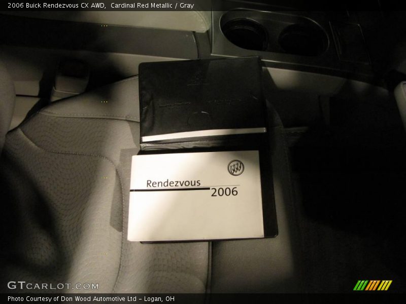 Cardinal Red Metallic / Gray 2006 Buick Rendezvous CX AWD