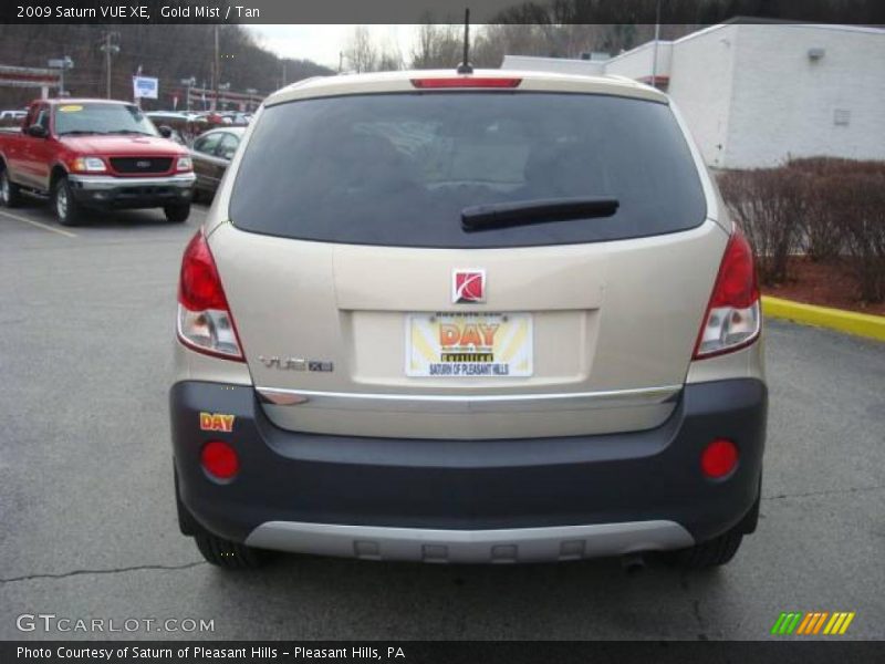 Gold Mist / Tan 2009 Saturn VUE XE