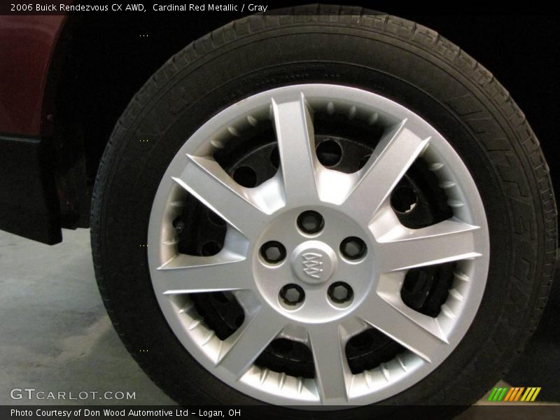Cardinal Red Metallic / Gray 2006 Buick Rendezvous CX AWD