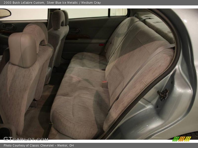 Silver Blue Ice Metallic / Medium Gray 2003 Buick LeSabre Custom