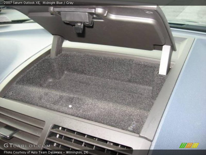 Midnight Blue / Gray 2007 Saturn Outlook XE