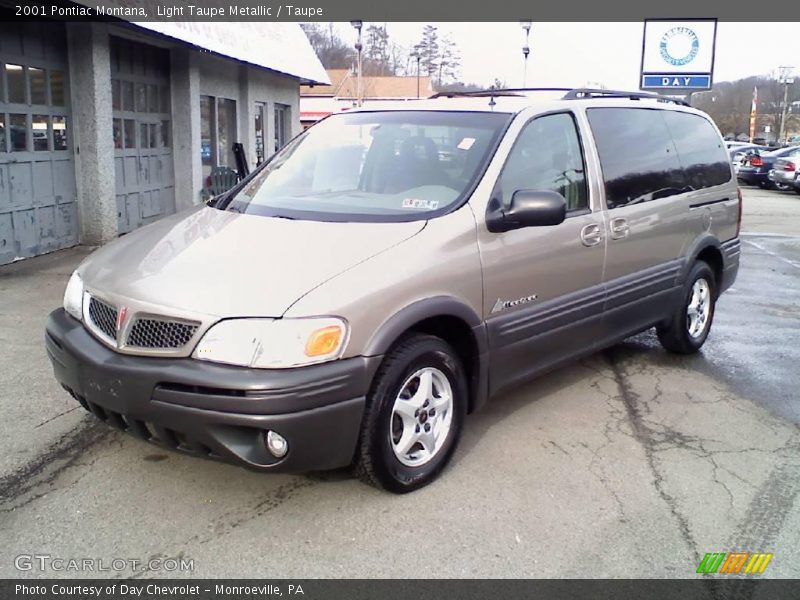 Light Taupe Metallic / Taupe 2001 Pontiac Montana