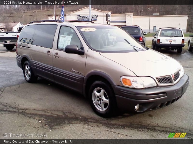 Light Taupe Metallic / Taupe 2001 Pontiac Montana