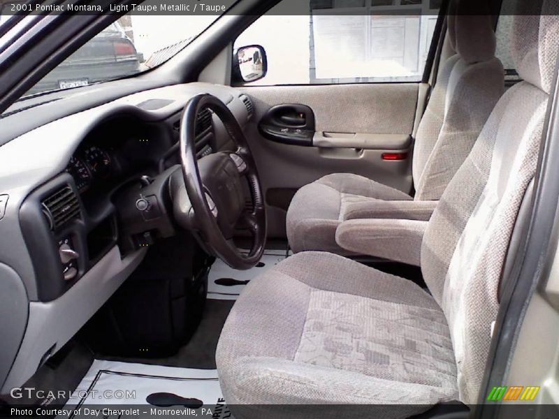 Light Taupe Metallic / Taupe 2001 Pontiac Montana