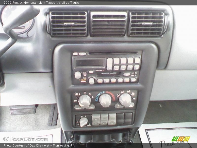 Light Taupe Metallic / Taupe 2001 Pontiac Montana