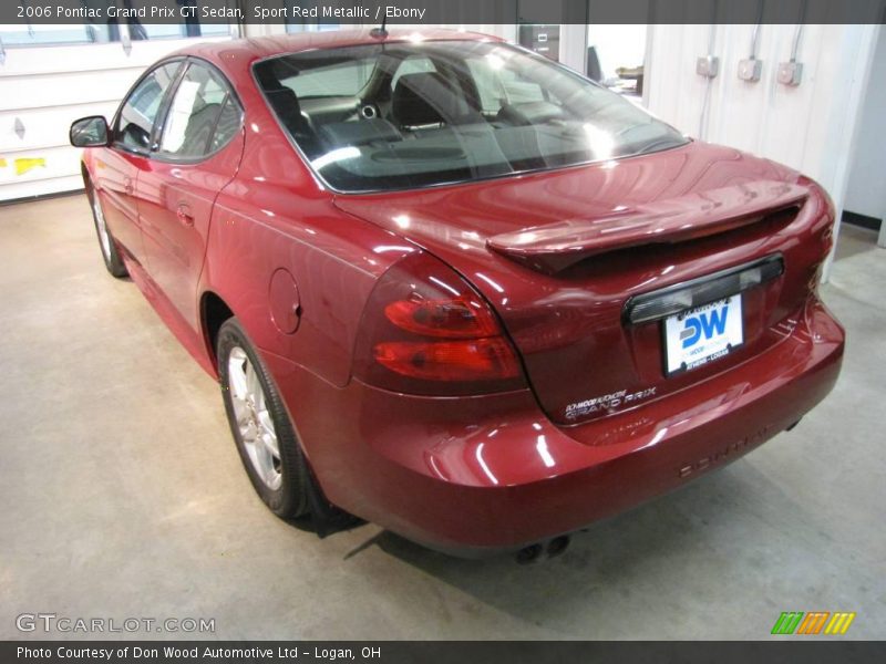 Sport Red Metallic / Ebony 2006 Pontiac Grand Prix GT Sedan