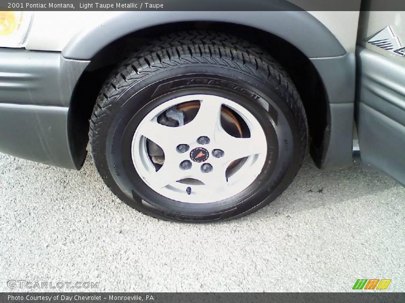 Light Taupe Metallic / Taupe 2001 Pontiac Montana