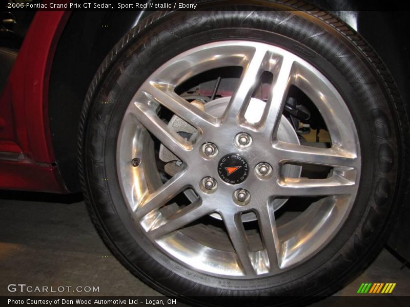 Sport Red Metallic / Ebony 2006 Pontiac Grand Prix GT Sedan