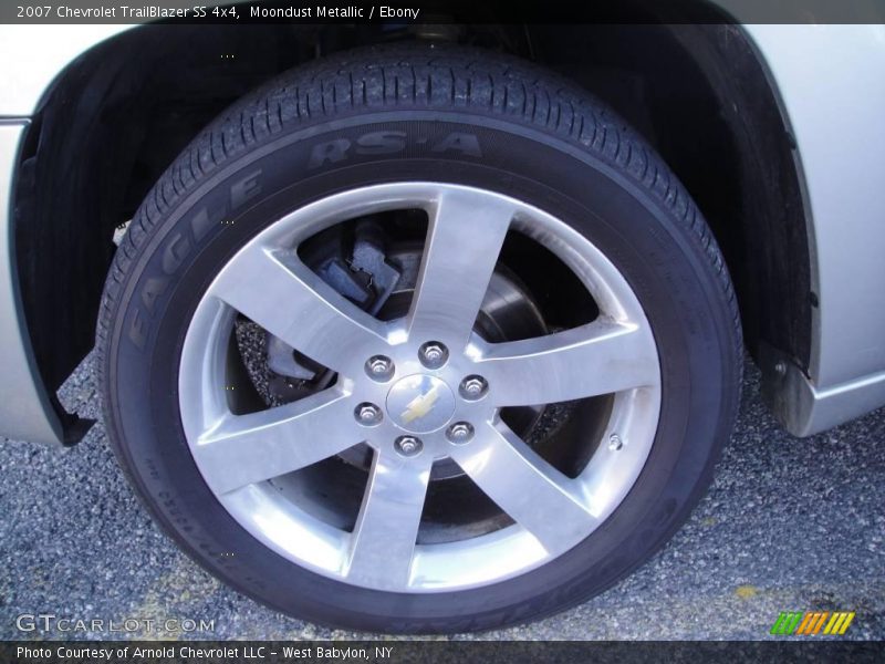 Moondust Metallic / Ebony 2007 Chevrolet TrailBlazer SS 4x4