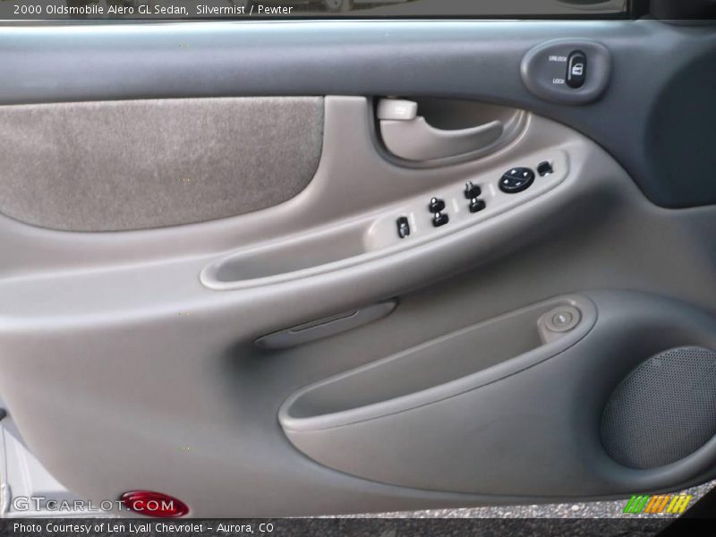 Silvermist / Pewter 2000 Oldsmobile Alero GL Sedan