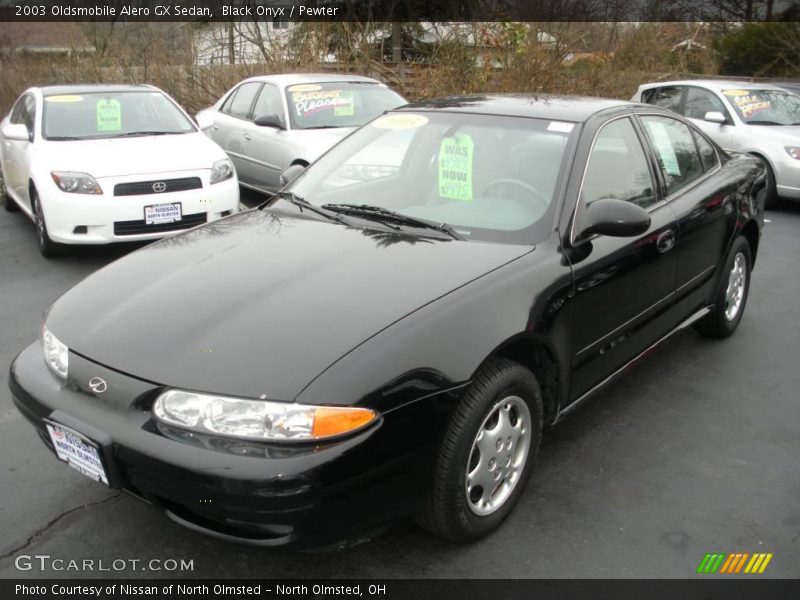 Black Onyx / Pewter 2003 Oldsmobile Alero GX Sedan