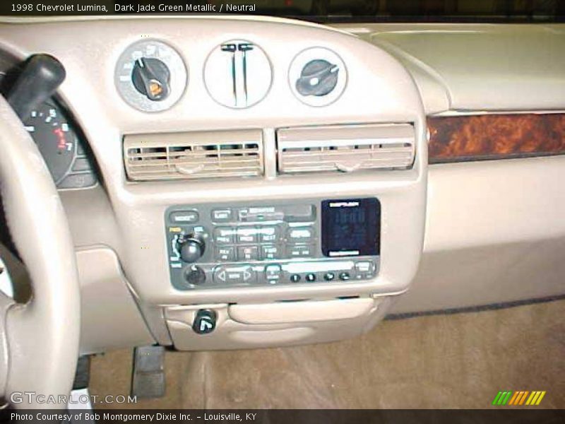 Dark Jade Green Metallic / Neutral 1998 Chevrolet Lumina