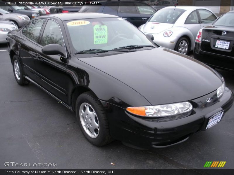 Black Onyx / Pewter 2003 Oldsmobile Alero GX Sedan