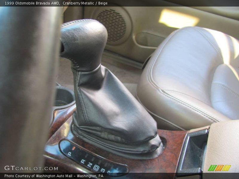 Cranberry Metallic / Beige 1999 Oldsmobile Bravada AWD