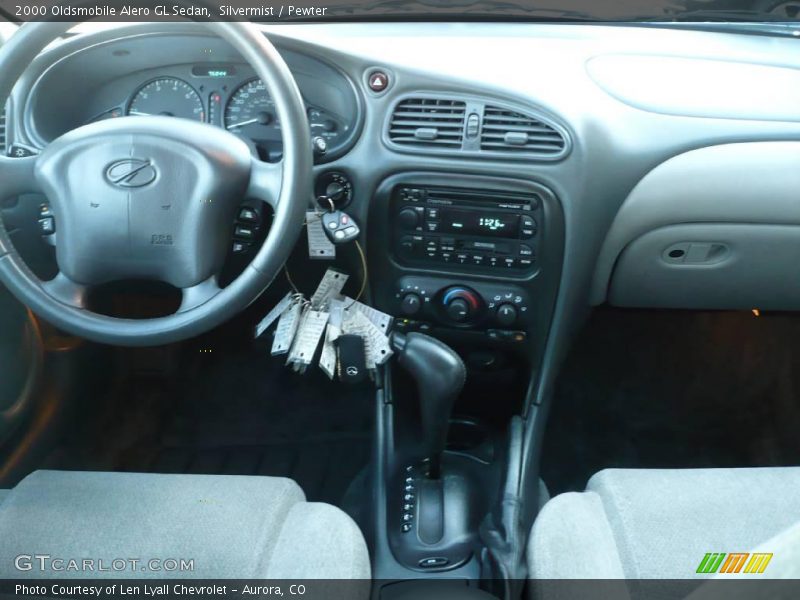 Silvermist / Pewter 2000 Oldsmobile Alero GL Sedan