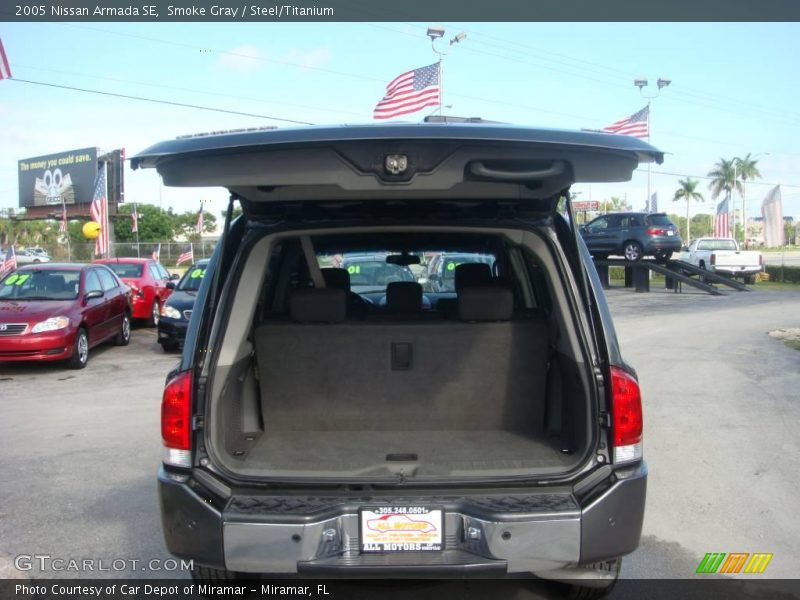 Smoke Gray / Steel/Titanium 2005 Nissan Armada SE