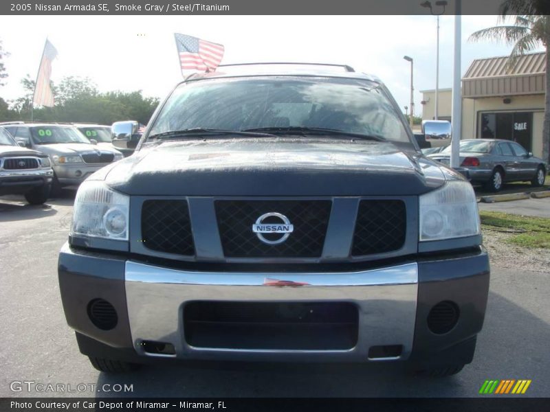 Smoke Gray / Steel/Titanium 2005 Nissan Armada SE