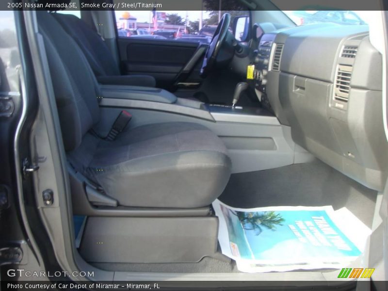 Smoke Gray / Steel/Titanium 2005 Nissan Armada SE