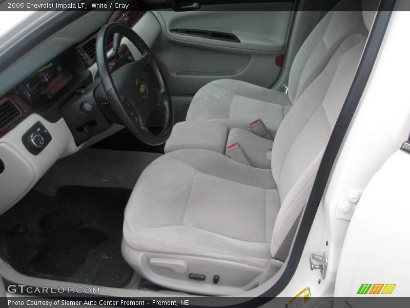 White / Gray 2006 Chevrolet Impala LT