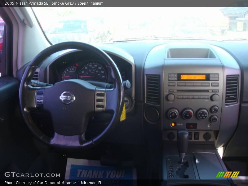 Smoke Gray / Steel/Titanium 2005 Nissan Armada SE