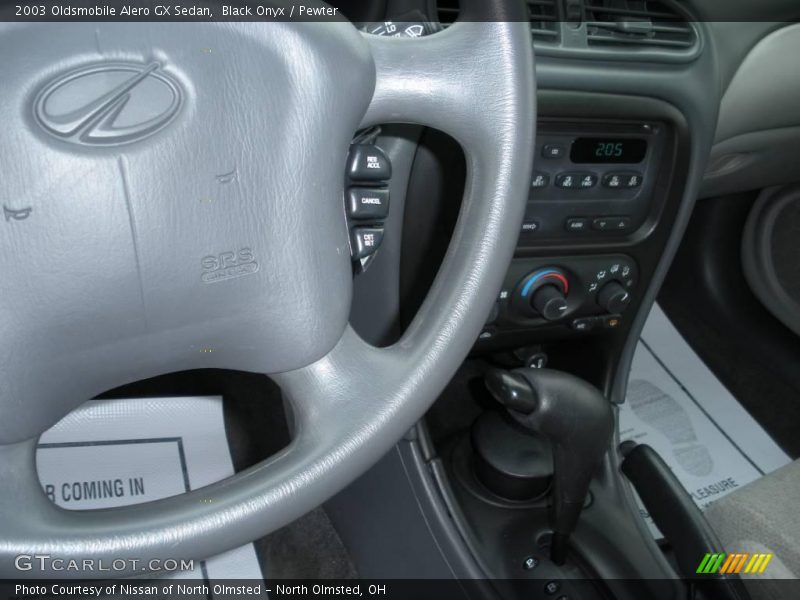Black Onyx / Pewter 2003 Oldsmobile Alero GX Sedan