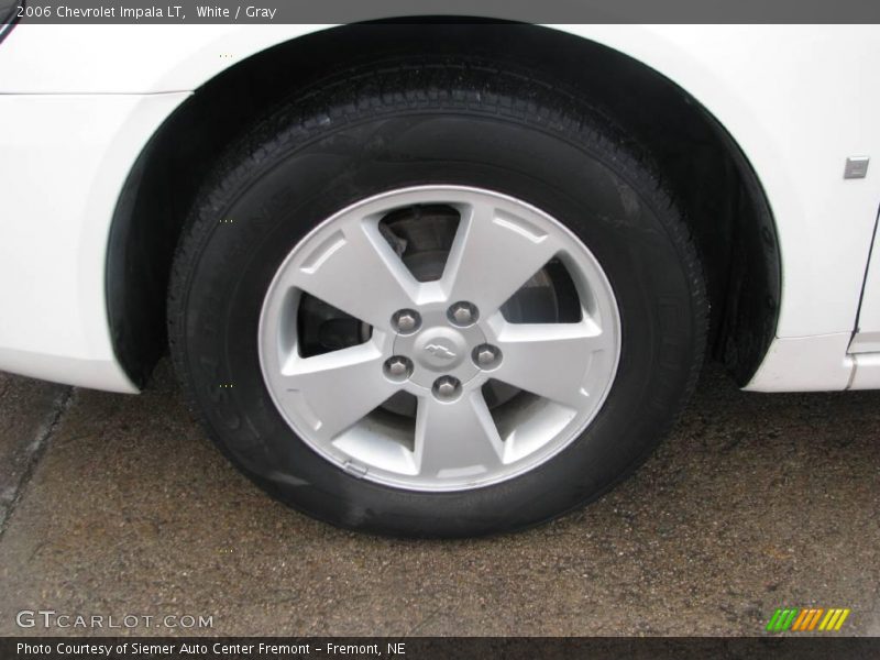 White / Gray 2006 Chevrolet Impala LT