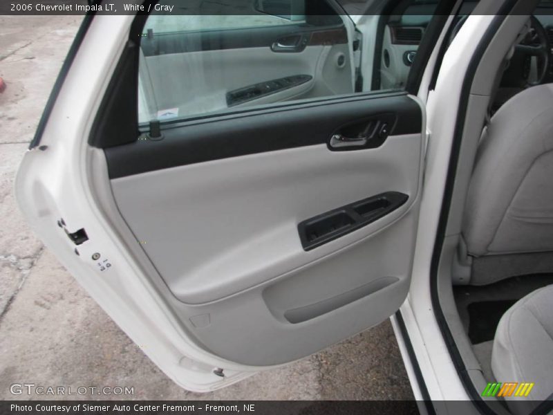 White / Gray 2006 Chevrolet Impala LT