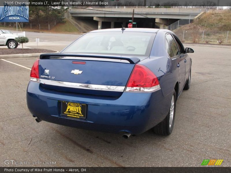 Laser Blue Metallic / Neutral Beige 2006 Chevrolet Impala LT