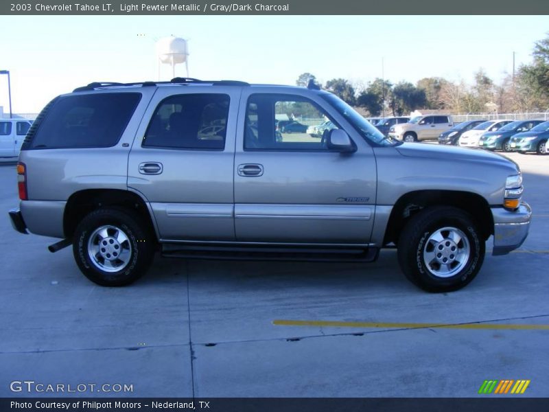 Light Pewter Metallic / Gray/Dark Charcoal 2003 Chevrolet Tahoe LT
