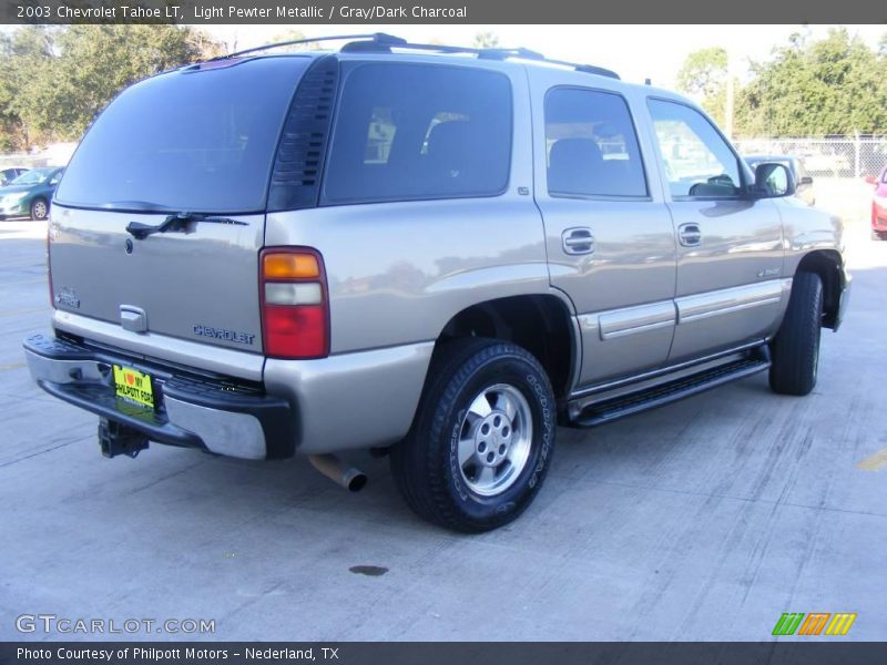 Light Pewter Metallic / Gray/Dark Charcoal 2003 Chevrolet Tahoe LT