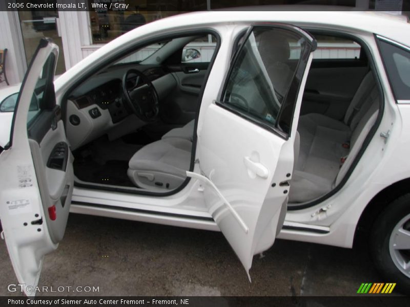 White / Gray 2006 Chevrolet Impala LT