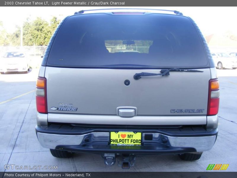 Light Pewter Metallic / Gray/Dark Charcoal 2003 Chevrolet Tahoe LT