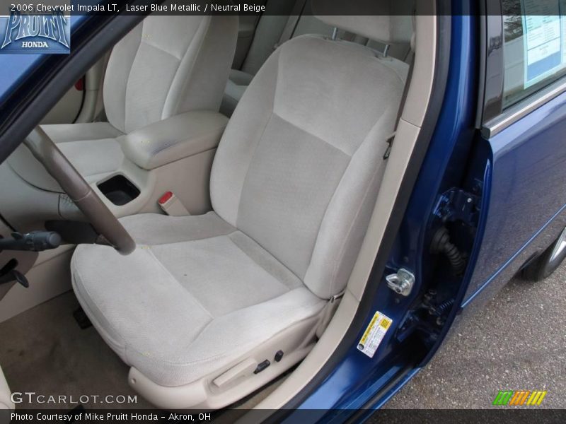 Laser Blue Metallic / Neutral Beige 2006 Chevrolet Impala LT