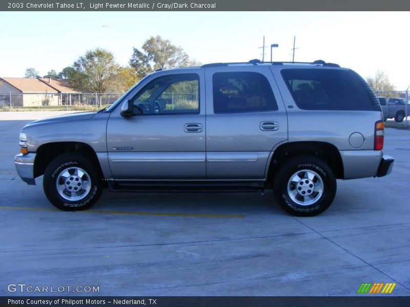 Light Pewter Metallic / Gray/Dark Charcoal 2003 Chevrolet Tahoe LT