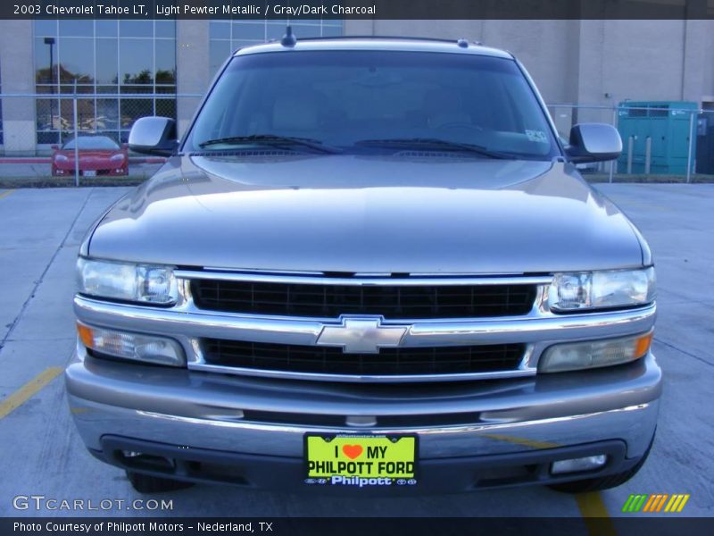 Light Pewter Metallic / Gray/Dark Charcoal 2003 Chevrolet Tahoe LT