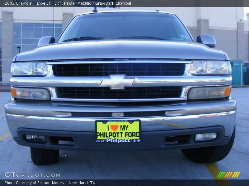Light Pewter Metallic / Gray/Dark Charcoal 2003 Chevrolet Tahoe LT