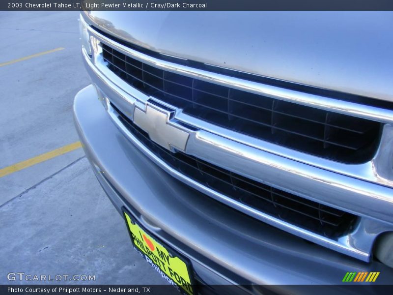 Light Pewter Metallic / Gray/Dark Charcoal 2003 Chevrolet Tahoe LT